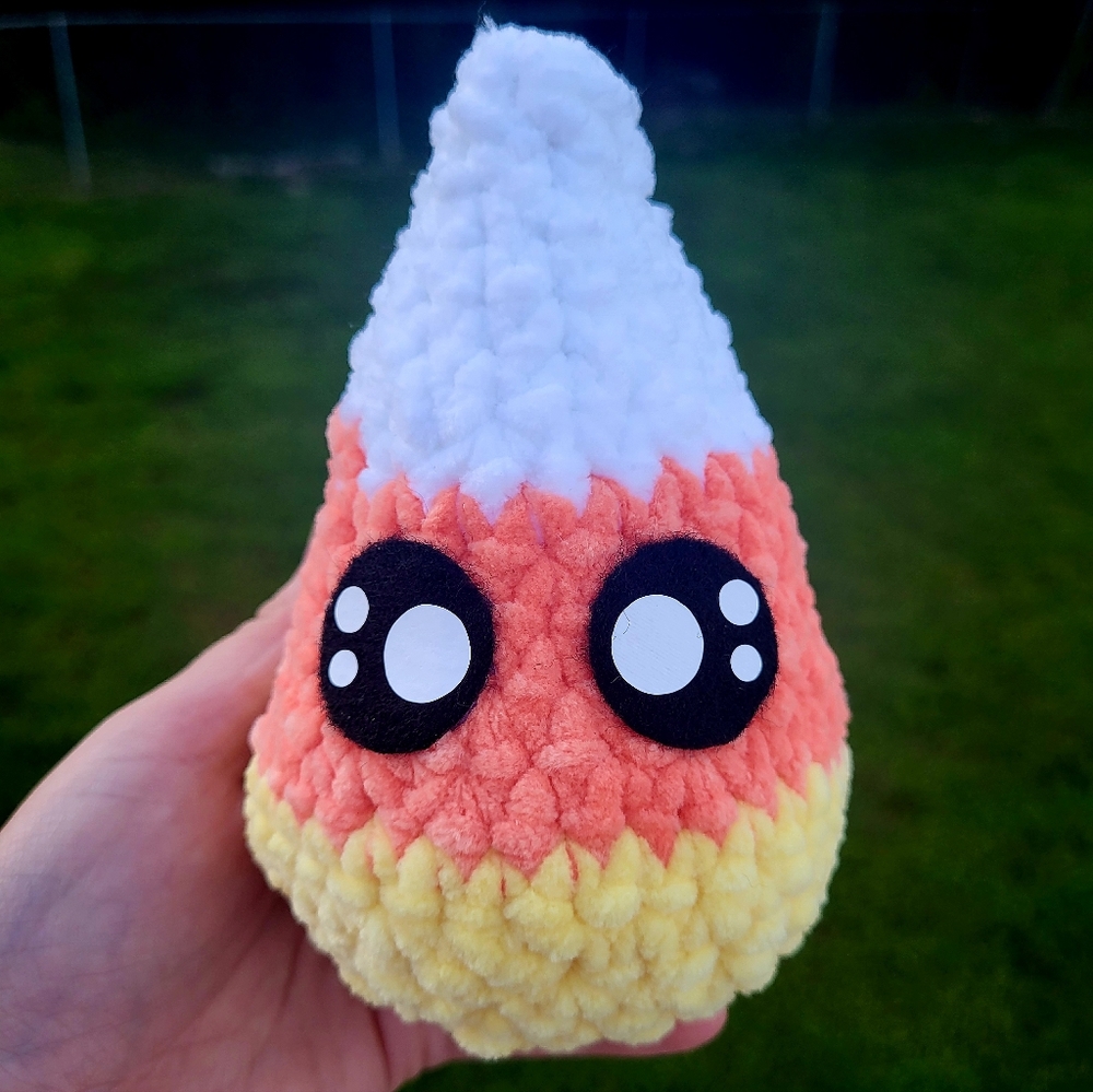 Crochet candy corn